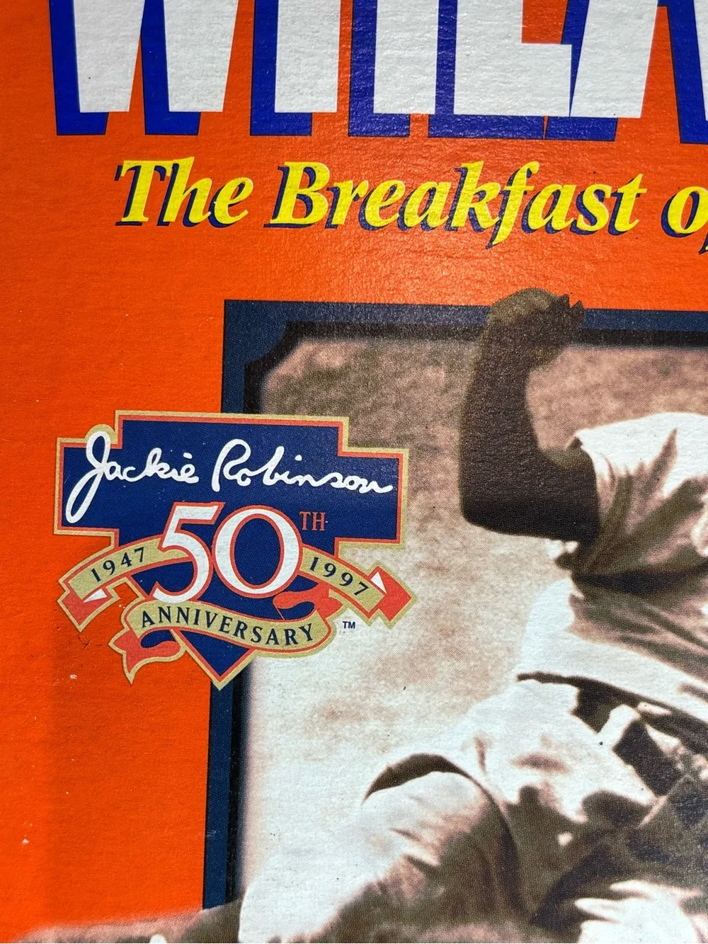 General Millies - Wheaties Jackie Robinson Commemorative Cereal Box